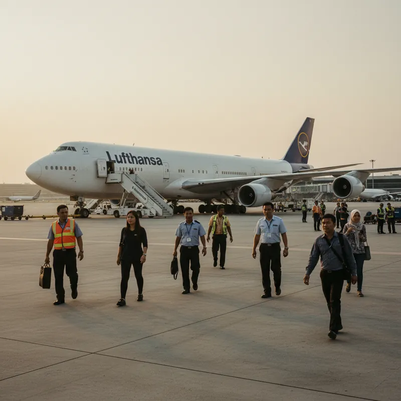 Lufthansa (LH) — เส้นทางจากไทย, กระเป๋า, ราคา