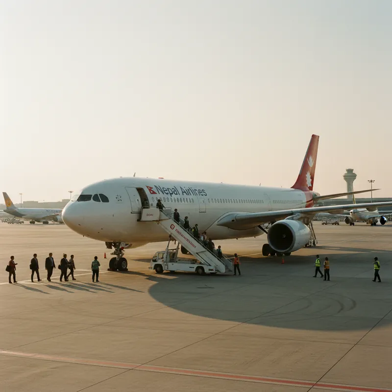 Nepal Airlines (RA) — เส้นทางจากไทย, กระเป๋า, ราคา