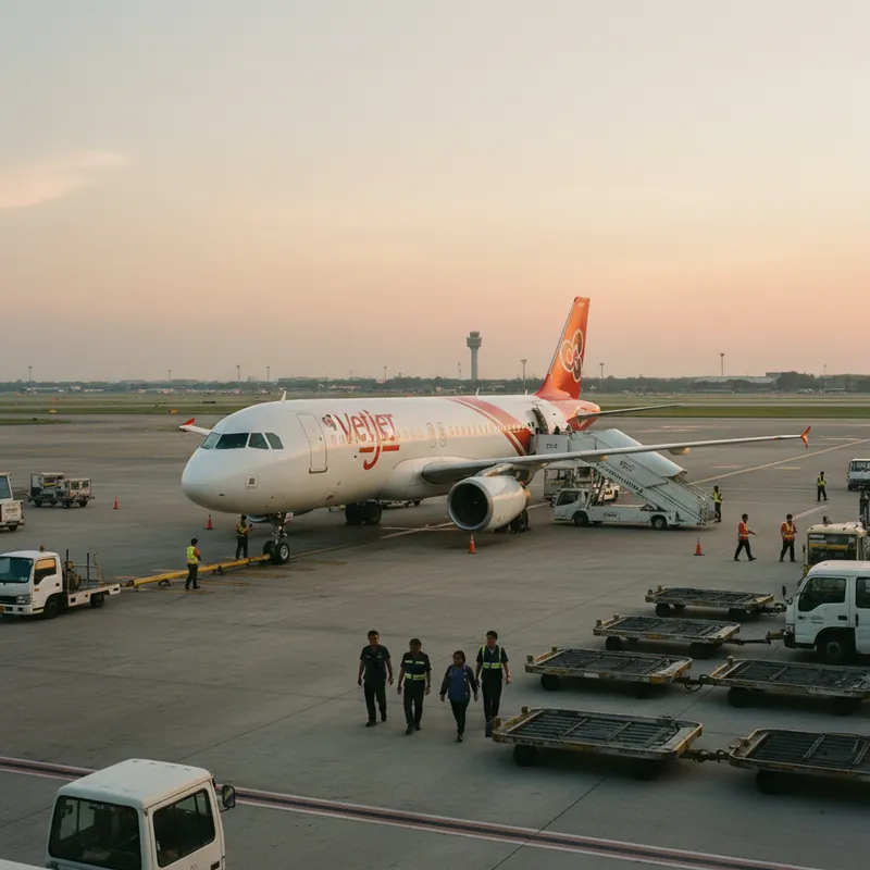 Thai Vietjet (VZ) — เส้นทางจากไทย, กระเป๋า, ราคา