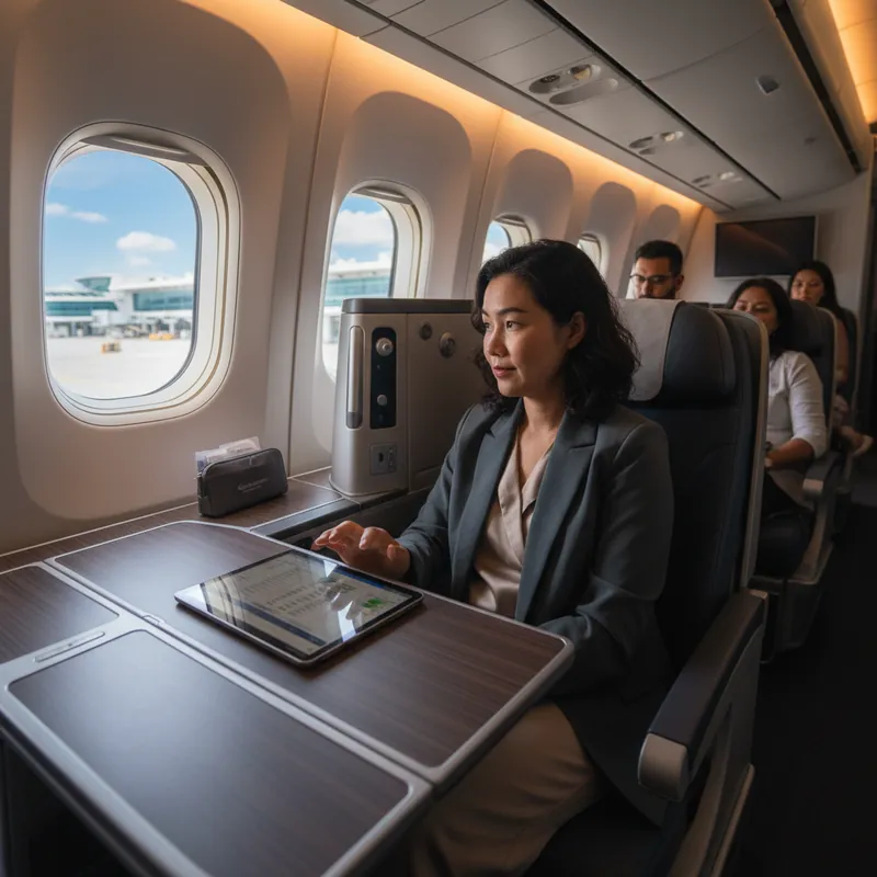 BKK-HKG business class lie-flat