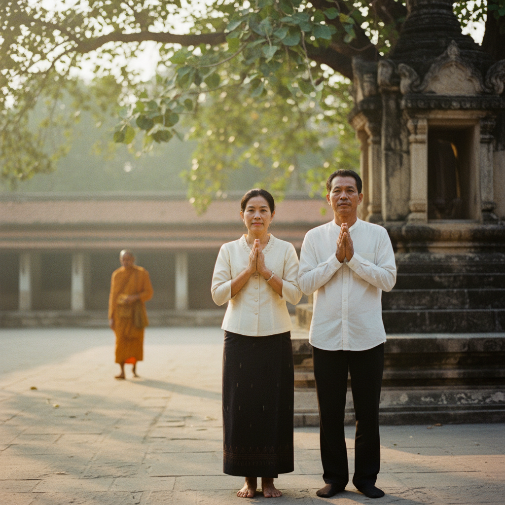 ทำบุญ Bodh Gaya จากกรุงเทพฯ 2026: ค่าเครื่องบิน + ค่าใช้จ่ายรวมพ่อ-แม่-ลูก