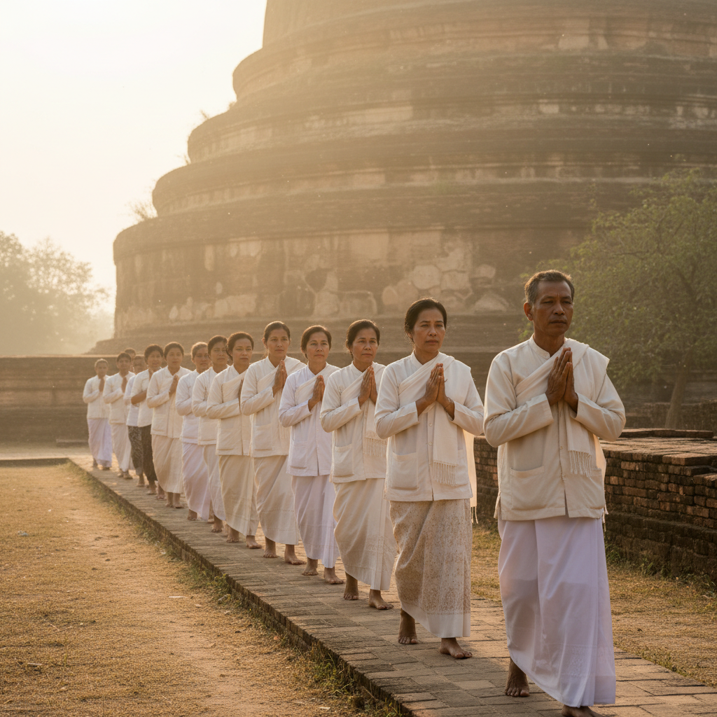 สังเวชนียสถาน 4 แห่ง 12 วัน: เส้นทาง Lumbini → Bodh Gaya → Sarnath → Kushinagar