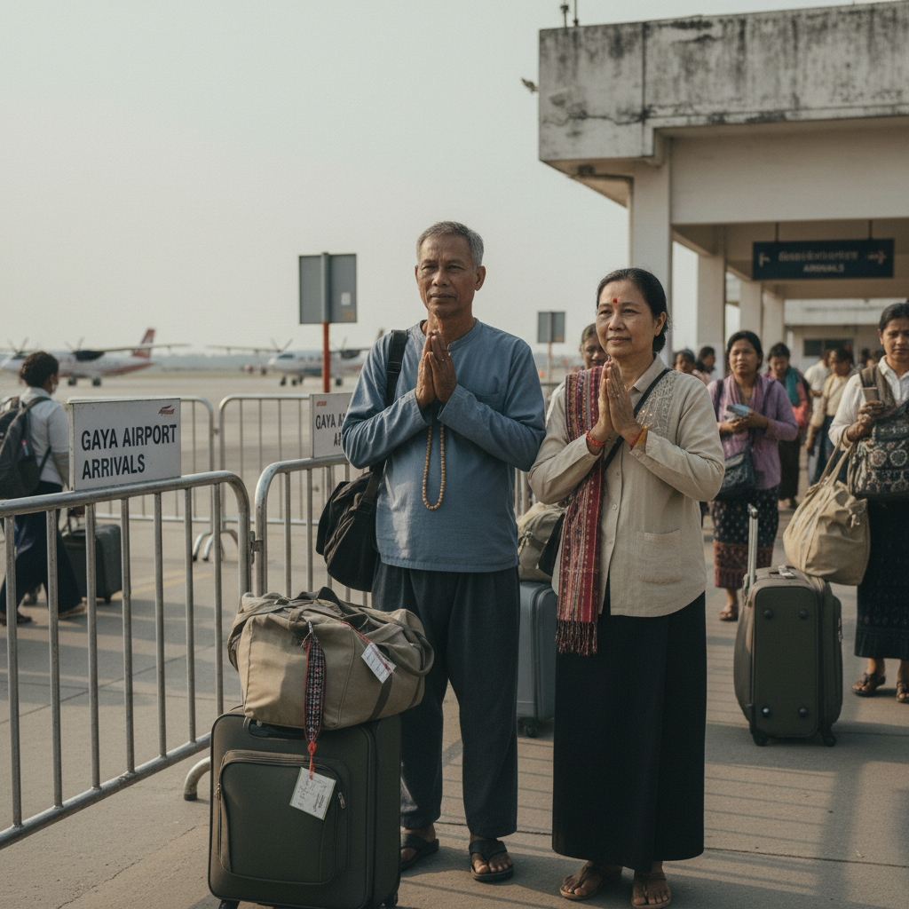 เที่ยวบิน Bangkok ไป Bodh Gaya (BKK-GAY): สายการบิน, ราคา THB, ตารางบิน | พ.ค. 2026