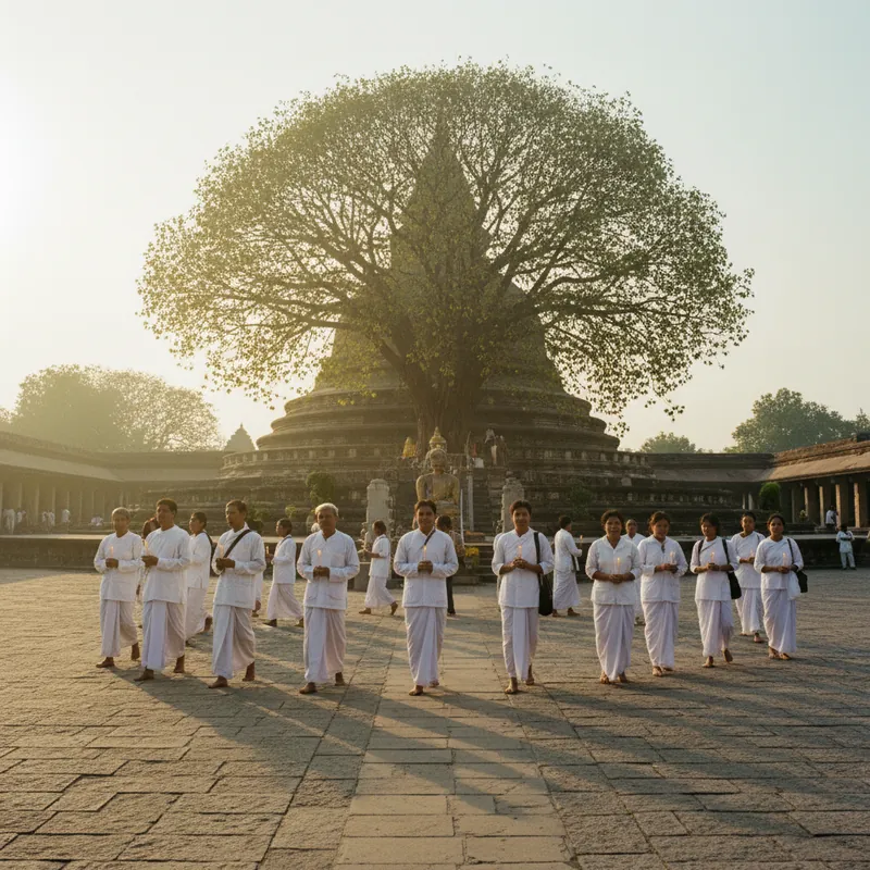 Visakha Bucha 2026: เที่ยวบินผู้แสวงบุญพีคเมื่อไหร่ +